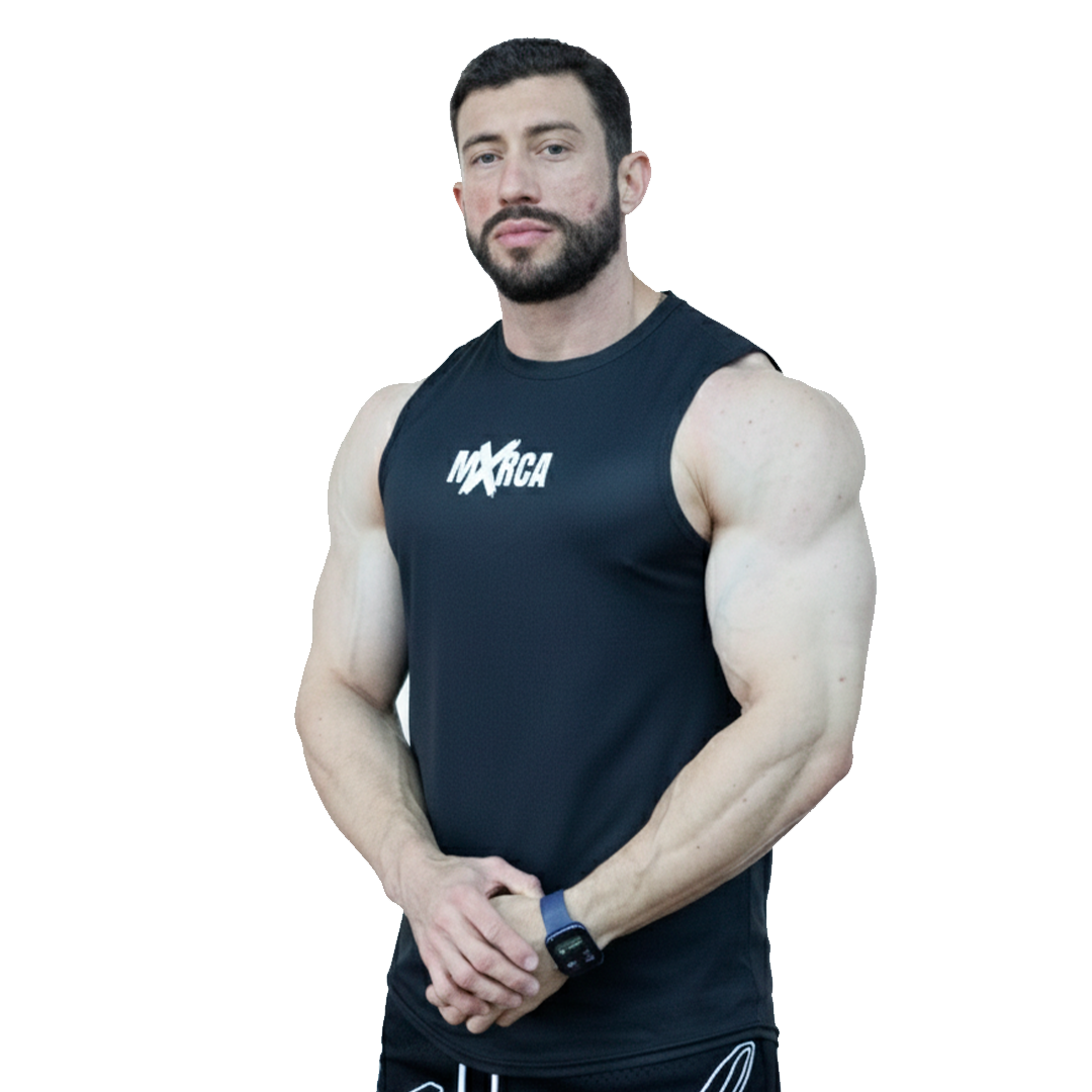 Playera desmangada